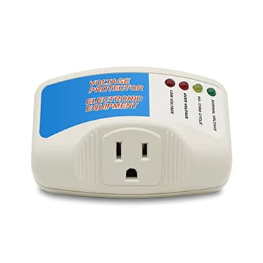 BSEED Surge Protector Home Appliance,Single Outlet Power Voltage Protector,Voltage Brownout Outlet Surge Refrigerator 1440 Watts,Voltage Brownout Plug Outlet, 1875W, 120V, 15A(1 Pack)