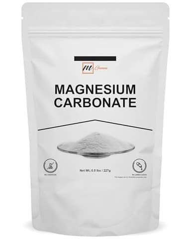 mGanna Magnesium Carbonate Light Powder (Food Grade) 227 g / 0.5 lbs