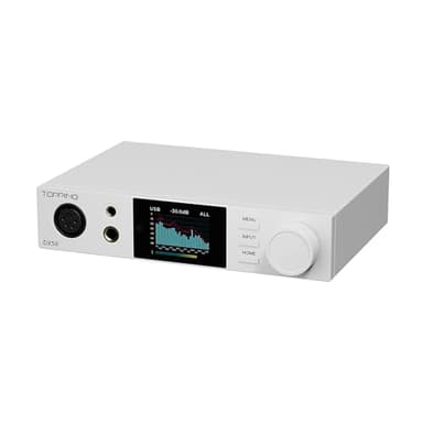 TOPPING DX5 II Hi-Res DAC & Headphone Amp Combo – Dual ES9039Q2M, X-Hybrid Amp, 10-Band PEQ, LDAC Bluetooth 5.1, 4.4mm Balanced & 6.35mm Headphone Output, Preamp Mode, 12V Trigger (Silver)