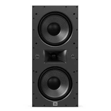 JBL Studio 6 88LCR - Home Theater in-Wall Speaker with Dual 8" PolyPlas Woofers - Easy to Install