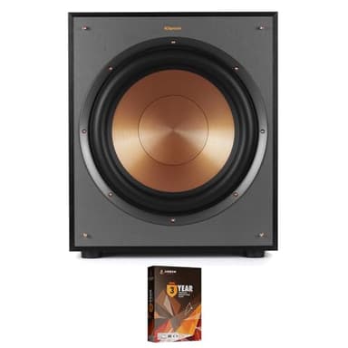 Klipsch R-120SW 200 Watt Subwoofer and 3 Year Amber Protection Plan (2018)