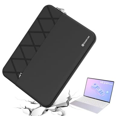 Smatree 14 inch Laptop Sleeve for LG gram Style 14 OLED, for LG gram 14 or 2-in-1, Protective Laptop Case with Accessory Pocket, YKK Zipper, Patented Super Corner Design (E413)