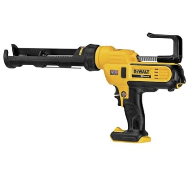 DEWALT 20V MAX Caulking Gun, Cordless, 10oz, Variable Speed Trigger, Interchangeable Canister Trays, Bare Tool Only (DCE560B)