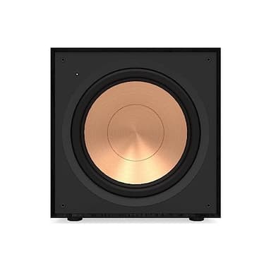 Klipsch Reference R-121SW 12” Front-Firing Subwoofer with revamped Spun-Copper thermoformed crystalline Polymer woofers and an All-Digital Amplifier for Premium Sound in Black
