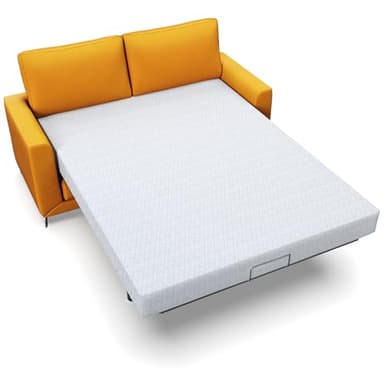 wilzealan 4.5 Inch Cold Gel Memory Foam Replacement Mattress for Sleeper Sofa and Couch Beds,Queen Size,CertiPUR-US Certified,Washable Cover(Sofa Not Included) Generic Dimensions