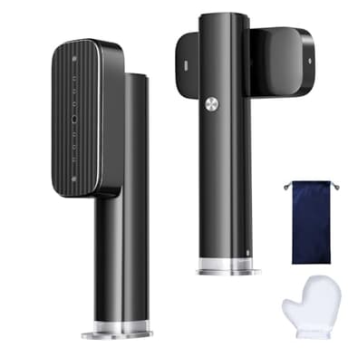 Steamer for Clothes, Portable Handheld Garment Steamer for Fabric Wrinkles Remover, 15s Fast Heat-up, 90ml Water Tank with Heat-Resistant Gloves, Convenient clothes steamer for Home, Office and Travel