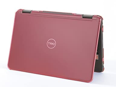 mCover Case Compatible for 2020-2021 11.6" Dell Latitude 3190 2-in-1 (with 360° Hinge) Education Laptop ONLY (NOT Fitting Any Other Dell Models) - Red