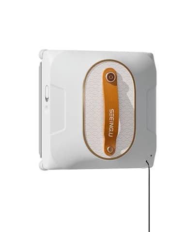 SEEING.U Window Cleaning Robot, Window Cleaner Robot with Dual Water Spray 6000Pa Suction Power Automatic Cleaning for High-Rise Windows and Glass Doors (4 Cleaning Modes)