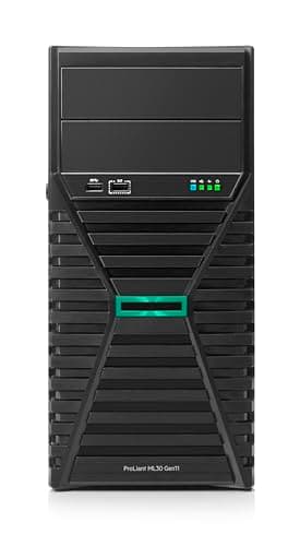 Hewlett Packard Enterprise ProLiant ML30 Gen11 Tower Server w/one Inte Xeon 6315P Processor, 2.8GHz, 4c 1P 1x16GB-U 4LFF-NHP 2x1TB HDD 1x350W PS (HPE Smart Choice P83315-005)