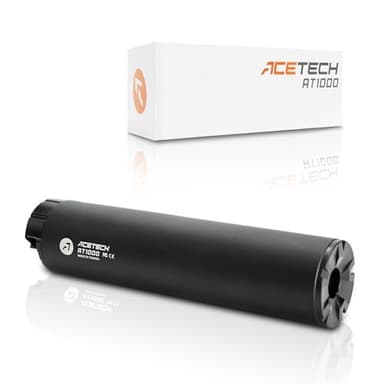 ACETECH Tracer Unit Predator Series with Bifrost/Blaster/ AT2000RII/ AT1000 14mm CCW Negative Thread Glow in The Dark BBS LED Lighting Effect Designed for Airsoft Riffle (Archetype - AT1000)