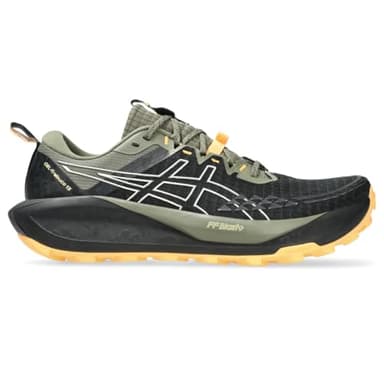 ASICS Men's Gel-Trabuco 13 Trail Running Shoes, 12, Black/Cream