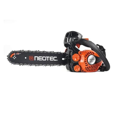 NEOTEC 12 Inch Top Handle Gas Chainsaw, 2-Stroke 25cc Easy-start Lightweight Chain Saws Motosierra De Gasolina for Trimming Pruning,Chain Saw Gas Powered Designed for Homeowners & Beginners