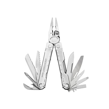 LEATHERMAN, Rebar Multitool with Premium Replaceable Wire Cutters and Saw, Stainless Steel