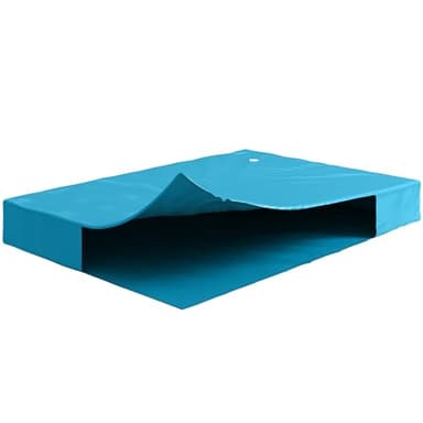 The Bedroom Store Free-Flow Full Motion Mattress, Hardside Waterbed Bladder with Reinforced Corners, 18ml Smooth Vinyl (Queen (U.S. Standard))