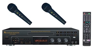 Marin Ranger HDDVD950PRO HDMI Digital Karaoke Player with CDG to MP3G Converter, DVDs Ripping and USB Digital Recording with Two Free Wired Professional Vocal Microphones