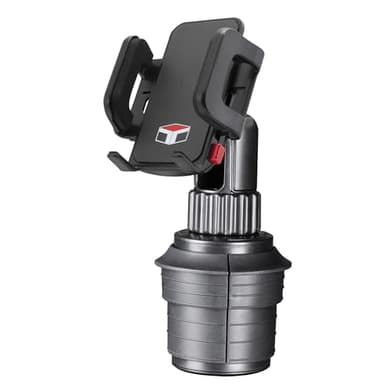 Tuff Tech Cradle Cup Mount Phone Holder, Universal Car Phone Holder