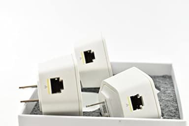 (3 Pack) PE1 AC1200 Wi-Fi Pod Mesh Range Extender Compatible with Cox Panoramic Rental Router Only, Not with Customer Owned Routers (1 x Gigabit Port), White