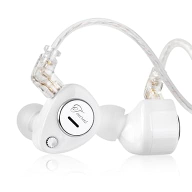 KZ Taurus in Ear Monitor Headphones, Horizontal 2DD Gaming Earbuds Wired in Ear Headphones IEM, Noise Cancelling Ear Buds Sound Localization in-Ears for Singers Musicians Audiophiles