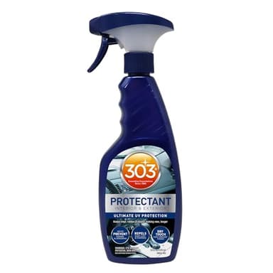 303 Products Automotive Protectant Spray - Helps Prevent Fading & Cracking, Repels Dust, Lint & Staining, Superior UV Protection & Restores Lost Color, Exterior & Interior Car Cleaning Supplies 16oz