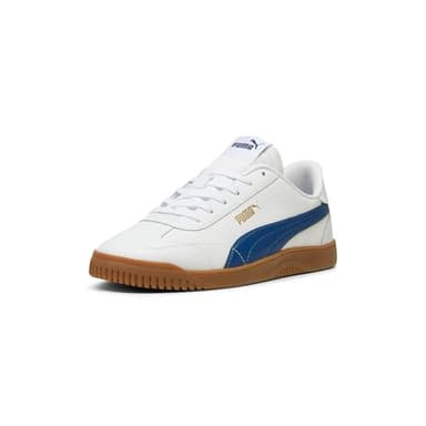 PUMA Men's Club 5V5 Sneaker, PUMA White-Clyde Royal-PUMA Gold, 11