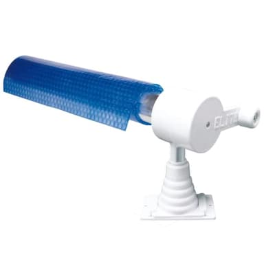 Horizon Elite Solar Cover Reel for 24 FT Wide Above Ground Swimming Pools | Solar Blanket Holder | Fits Oval and Round Pools | Made in The USA