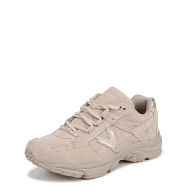 Vionic Womens 23Walk 2.0 Sneaker Oatmeal Gold Suede 9 M