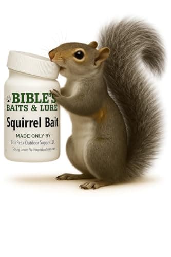 Squirrel Bait Trap Pesky Squirrels Contains Their Favorite Nuts Seeds & Fruits 4 OZ.