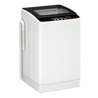 Auertech 35 lbs Washing Machine, Fully Automatic Portable Washer with LED Display, 12 Wash Cycles, 8 Water Levels, Large Capacity Washer and Spin Dryer Combo with Drain Pump for Apartment, Home