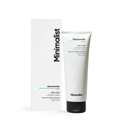 Minimalist Niacinamide 5% Body Lotion with Shea Butter | 6.3 Oz / 180 gm