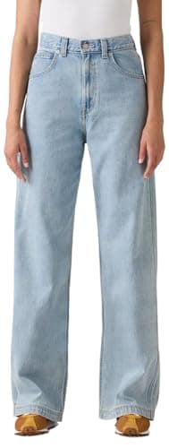 Levi's Women's Cinch Baggy Carpenter Jeans, (New) Summer Job Stone (Non-Stretch), 28