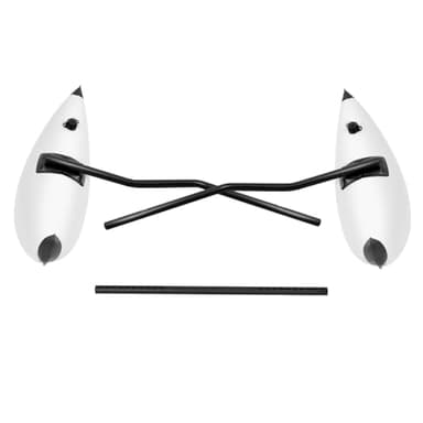 Mahugde Kayak Float 2X PVC Inflatable Outrigger Kayak Float Tube Stabilizer Kit, Portable Detachable Fishing Boat Float Tube Stabilizers for Fishing Water Skiing Surfing