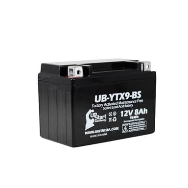 12V 8Ah YTX9-BS Replacement for EU3000IS Battery - Compatible with 3000 Generator Battery Inverter EU3000-12 Volt Batteries Parts, 2011 YTX9 AGM SLA