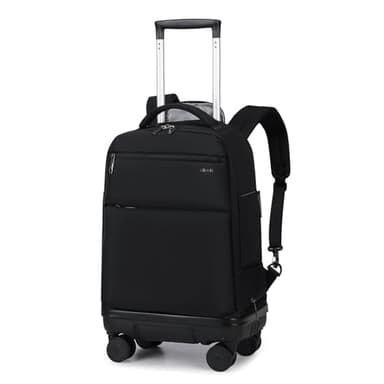 Ailouiskids Rolling Backpack with Removable Wheels,18 inch Laptop Backpack with Wear-Resistant Chassis Carry on Travel Backpack Water Resistant Wheeled Backpacks for Women Men