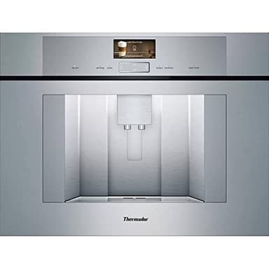 Built-in Coffee Machine Stainless Steel, Plumbed