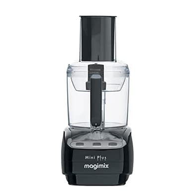 Magimix Mini Plus 400W 1.7L Black Food Processor – Food Processor (1.7 L, Black, Buttons, 400 W, 370 mm, 210 mm)
