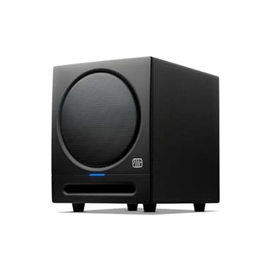 PreSonus Eris Sub 8BT — 8" Inch Powered Subwoofer, Powered Sub, Active Subwoofer, Wireless, Bluetooth, Home Audio, Bass Speaker, Home Theater, Music Production, Gaming
