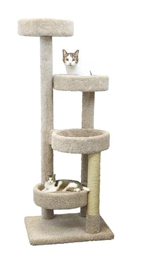 New Cat Condos Cat Tree, Beige