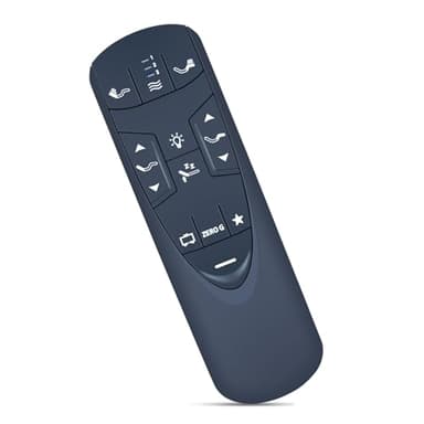 ZWP RF502A Replacement Remote Control Compatible for Tempur-Pedic Ergo or Ergo Extend Adjustable Bed Base JLDK.33.01.37 RF502A