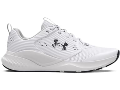 Under Armour Women's Charged Commit Trainer 4, (100) White/Distant Gray/Black, 9.5, US
