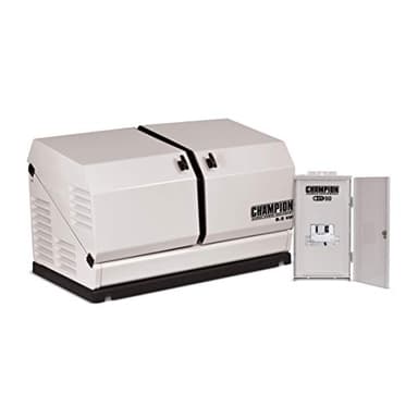 Champion Power Equipment 100177 8.5-kW Home Standby Generator with 50-Amp Outdoor-Rated Automatic Transfer Switch