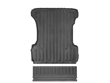 WeatherTech TechLiner Truck Bed Liner for Ford F-150 - Complete Set (Bed Liner and Tailgate Liner) (37804-3TG02), Black