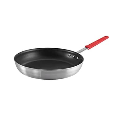 Tramontina Professional 14-Inch Non Stick Extra Large Frying Pan, Heavy-Gauge Aluminum Skillet with Reinforced Nonstick Coating, Red Handle, Dishwasher and Oven Safe