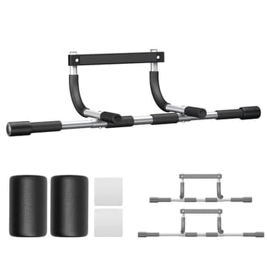 Ally Peaks Pull Up Bar for Doorway,Multiple Levels Width Adjustable Pull Up Bar Accurately Match Wide and Narrow doorframe,Indoor Chin-Up Bar Workout Bar,USA Original Patent