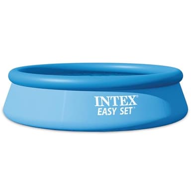 Intex 28120EH Easy Set Inflatable Swimming Pool: 10ft x 30in – Puncture-Resistant Material – Quick Inflation – 1018 Gallon Capacity – 23in Water Depth