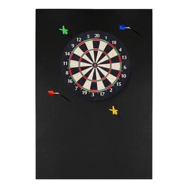 Dart Board Wall Protectors, 36" H X 24" W X 0.5" Thickness, Felt Wall Tiles Dart Board Wall Surround Protector, Cork Board Alternative