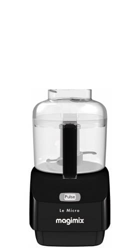 Magimix Le Micro – Food Processor (Black, 290 W, 230 V, 50 Hz, 170 mm, 120 mm)