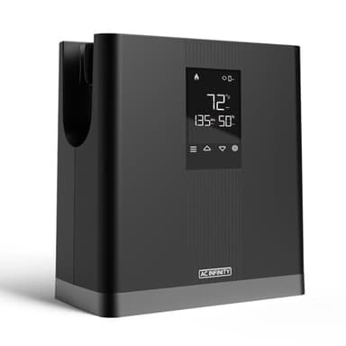 AC Infinity THERMOFORGE T3, Environmental Grow Tent Heater with VPD Temperature Controller, 10-Level PTC Heating and Included Extension Hose for Tents, Rooms, Greenhouses