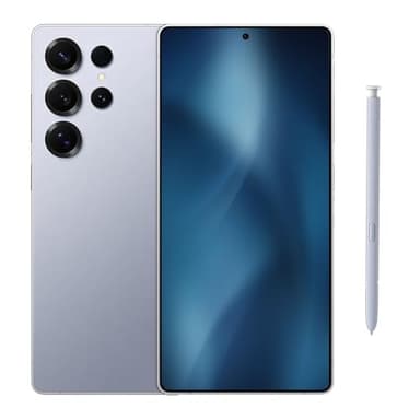 SAMSUNG Galaxy S25 Ultra SM-S938B/DS 512GB 12GB RAM AI Smartphone, Factory Unlocked, Global Model - Titanium Silverblue