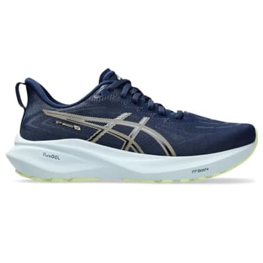 ASICS Women's GT-2000 13 Running Shoes, 10, Blue Expanse/Champagne