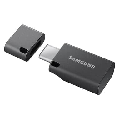 Samsung Type-C 512GB USB 3.2 Gen 1 Flash Drive, 400MB/s, External Memory and Storage for Computers, Mobile Devices, MUF-512DA4/AM, Gray, 2024